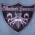 Master&#039;s Hammer - Patch - Master's Hammer purple embroidered logo patch