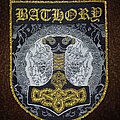 Bathory - Patch - Bathory 'Mjölnir' woven glitter patch