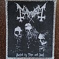 Mayhem - Patch - Mayhem 'Buried by Time and Dust' woven patch