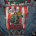 Iron Maiden - Battle Jacket - Totally Rad Band Logo Painted Levis Jean Jacket