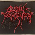 Cattle Decapitation - Patch - Travis Ryan signed Cattle Decapitation patch