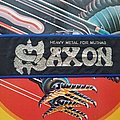 Saxon - Patch - SAXON Heavy Metal for Muthas stripe