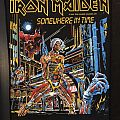 Iron Maiden - Patch - Iron Maiden - Somewhere in Time back patch