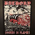 Bathory - Patch - Bathory - Shores in Flames back patch