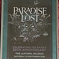 Paradise Lost - Other Collectable - PO002 - 30th Anniversary, The Lantern, Halifax