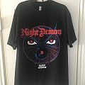 Night Demon - TShirt or Longsleeve - Night Demon Black Widow - Shirt