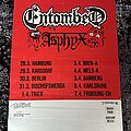 Entombed - Other Collectable - Entombed/Asphyx Revel in Flesh Tour 1991 Poster