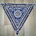 Tetragrammacide - Patch - Tetragrammacide - "Bharaterroregiment" Triangle Back Patch