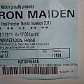 Iron Maiden - Other Collectable - ticket
