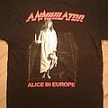 Annihilator - TShirt or Longsleeve - Annihilator 'Alice in Europe' tour shirt