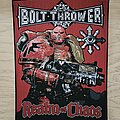 Bolt Thrower - Patch - Bolt Thrower - Realm Of Chaos Backpatch