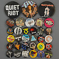 Quiet Riot - Pin / Badge - Quiet Riot Buttons that i don't need