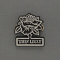 Thin Lizzy - Pin / Badge - Thin Lizzy - Black Rose Pin