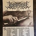 Lorna Shore - Other Collectable - Lorna Shore Pain Remains Signed 2022 Tour Poster