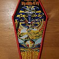 Iron Maiden - Patch - Iron Maiden Powerslave coffin patch