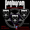 Pentagram - Patch - Pentagram Faux Leather official patch