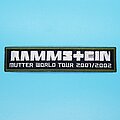 Rammstein - Patch - Rammstein "Mutter World Tour 2001/2002" patch