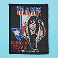 W.A.S.P. - Patch - W.A.S.P. "Blind In Texas" patch