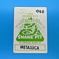 Metallica - Other Collectable - Metallica snake pit pass