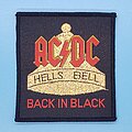 AC/DC - Patch - AC/DC "Hell's Bell Back In Black" patch