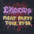 Exodus - TShirt or Longsleeve - Exodus 1987 Meat Party Tour concert shirt - Back