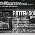 Rotten Sound - Other Collectable - Rotten Sound promo ad - Drain