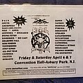 Dying Fetus - Other Collectable - March Metal Meltdown 3 flyer