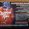 Razorback Records - Other Collectable - Razorback Records Chopping Mall flyer