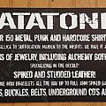 Catatonia - Other Collectable - Catatonia Metal Shirts - business card