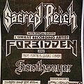 Sacred Reich - Other Collectable - Sacred Reich flyer