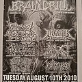 Brain Drill - Other Collectable - Goregrowler Ent. Flyer