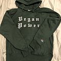 Vegan Earth Order - Hooded Top / Sweater - Vegan Power Hoodie