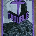 Trouble - Patch - Trouble Psalm 9:9 Woven Patch