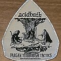 Acid Bath - Patch - Acid Bath Paegan Terrorism Tactics Woven Patch