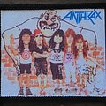 Anthrax - Patch - Vintage Anthrax Printed Patch