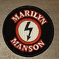 Marilyn Manson - Patch - Vintage Marilyn Manson Embroidered Patch