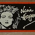 Nina Hagen - Patch - Vintage Nina Hagen Woven Patch