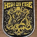 HIGH ON FIRE - Patch - High On Fire Woven Patch