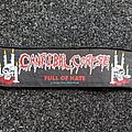 Cannibal Corpse - Patch - Cannibal corpse full of hate strip patch