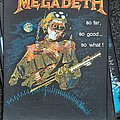 Megadeth - Patch - Megadeth so far so good so what back patch