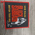 Black Sabbath - Patch - Black Sabbath Mob rules red border