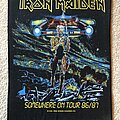 Iron Maiden - Patch - Iron Maiden - Somewhere On Tour Backpatch