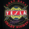 Tesla - TShirt or Longsleeve - Tesla Lazy Days Crazy Nights
