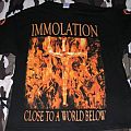 Immolation - TShirt or Longsleeve - Immolation - Darkness Over Europe 2001 - T-Shirt