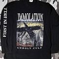 Immolation - TShirt or Longsleeve - Immolation - Unholy Cult - Longsleeve