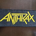 Anthrax - Patch - Anthrax "Logo" Super Strip Patch