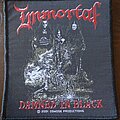 Immortal - Patch - Immortal "Damned In Black" Patch