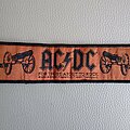 AC/DC - Patch - AC/DC - For those about to rock - woven stripe patch