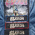 Saxon - Patch - Saxon -Heavy Metal for Muthas - stripe collection