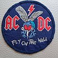 AC/DC - Patch - AC /DC  - Fly on the Wall - 80s original woven patch